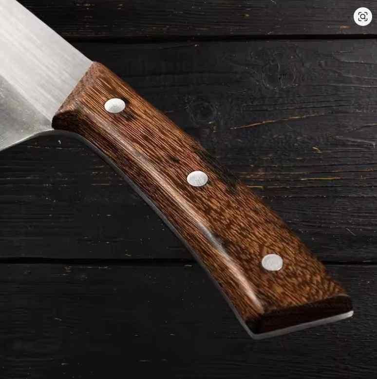 8-Inch Chef Knife – Rosewood Handle Stainless Steel Kitchen Knife