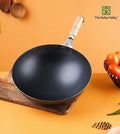 Non-Stick Iron Cooking Pot – 2.3L Durable Kitchen Pot