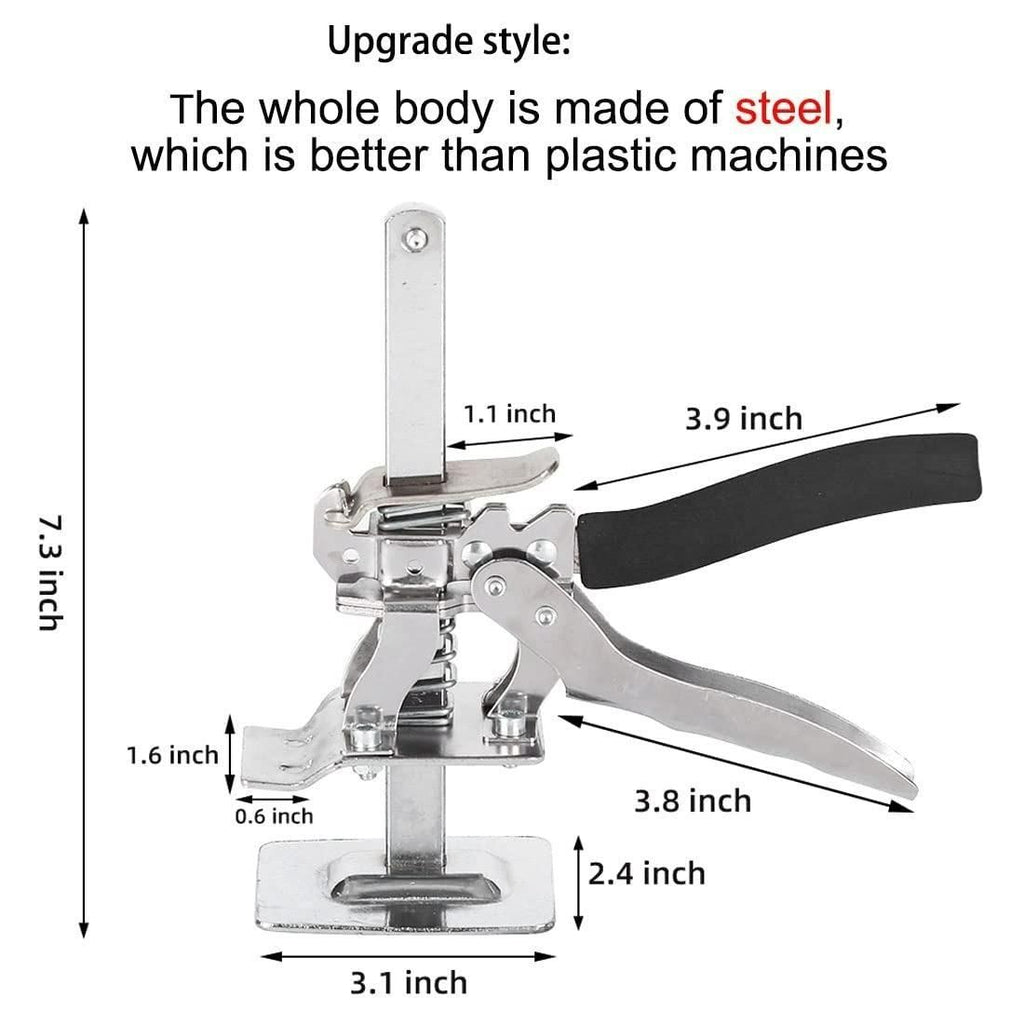 Portable Height Adjustable Lift Jack – Manual Labor-Saving Lifter Tool