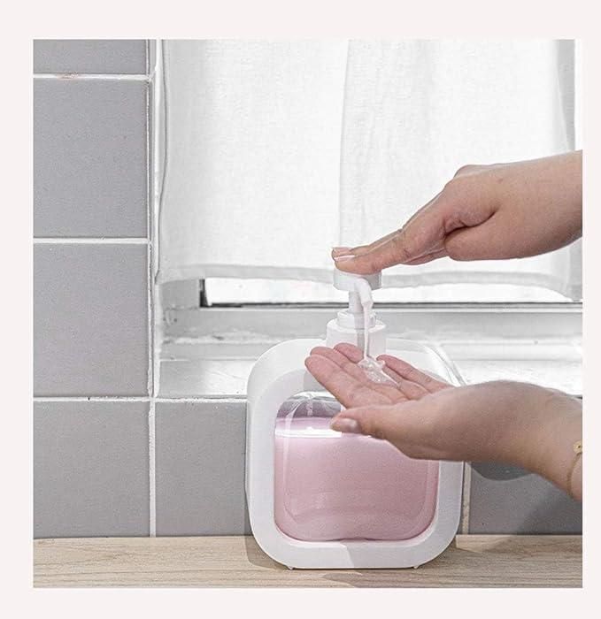 Large Capacity Plastic Soap Dispenser Bottle – Bathroom & Kitchen Liquid Dispenser