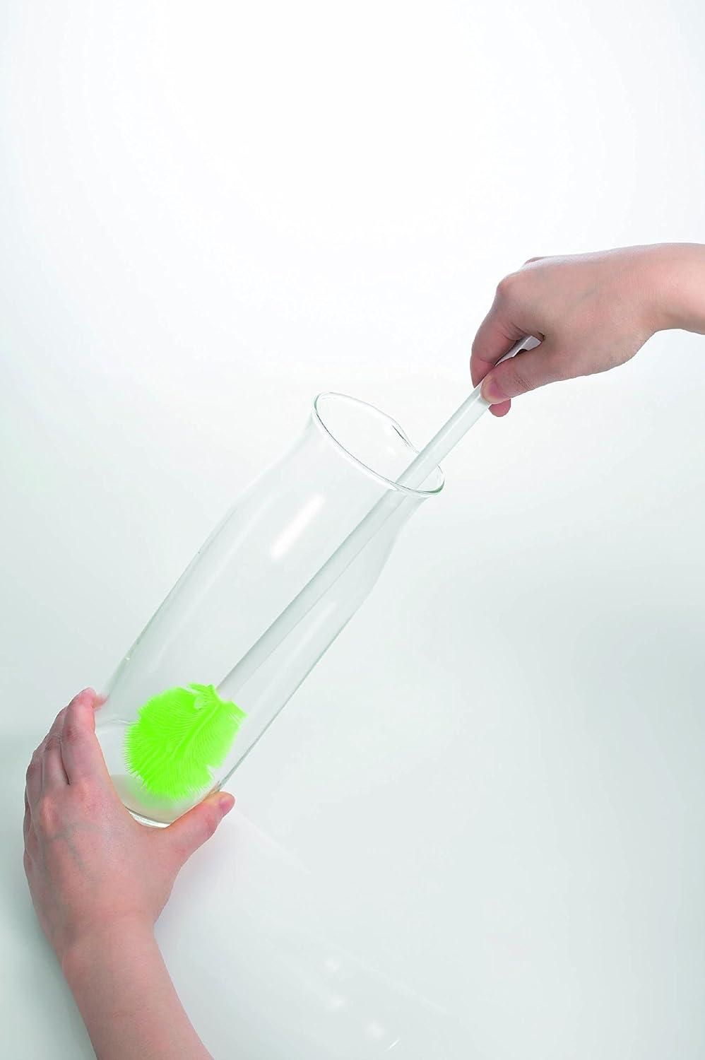 Bottle Washing Brush for Kitchen & Baby Bottles – Long Handle Cleaning Brush (Pack of 1)