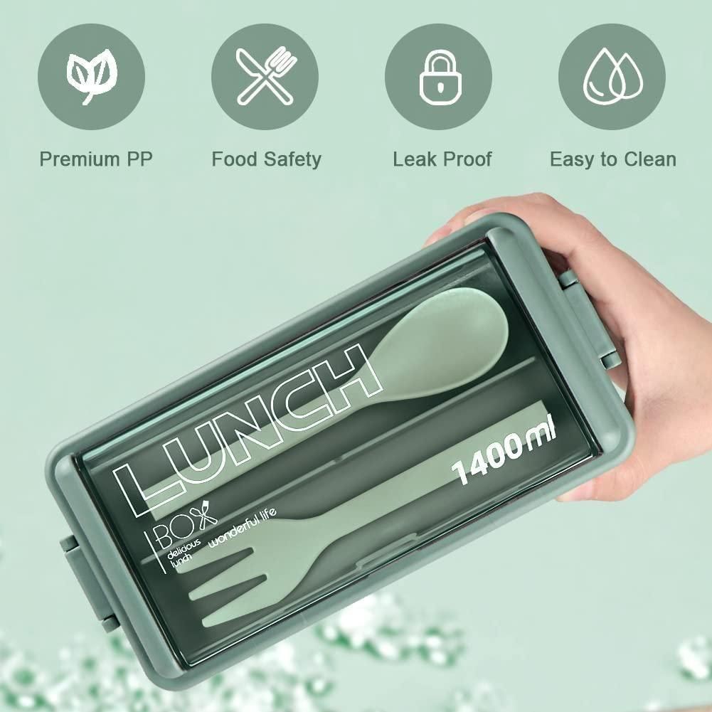 Bento Compartment Lunch Box – Leakproof & Portable Meal Storage