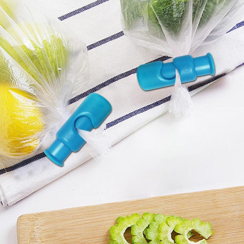 Plastic Food Sealing Clips – Airtight Bag Clips (Pack of 6)