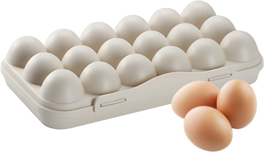 Stackable BPA-Free Egg Holder Tray – Kitchen Storage Organizer
