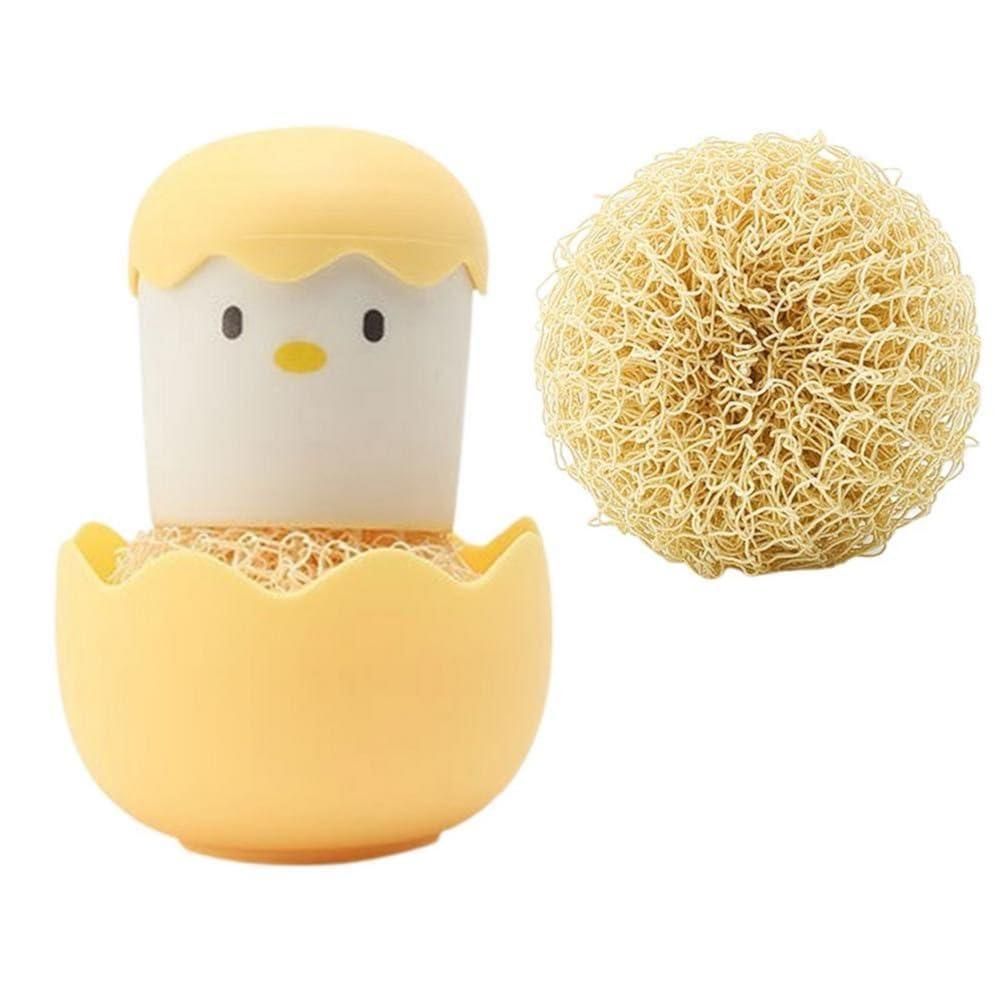 Chicken Pot Washing Brush – Multipurpose Heavy-Duty Cleaning Brush (Pack of 1)