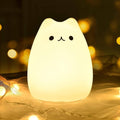 Little Cat Silicone Light – Cute Night Lamp for Kids (Pack of 1)