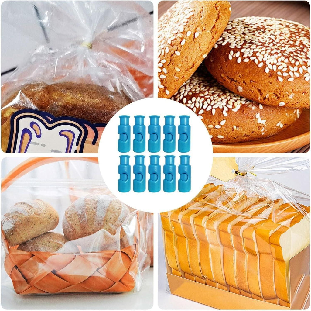 Plastic Food Sealing Clips – Airtight Bag Clips (Pack of 6)