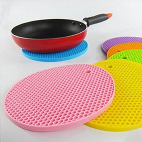 Heat Resistant Silicone Placemat & Pot Holder – Multipurpose Table Mat (Pack of 2)