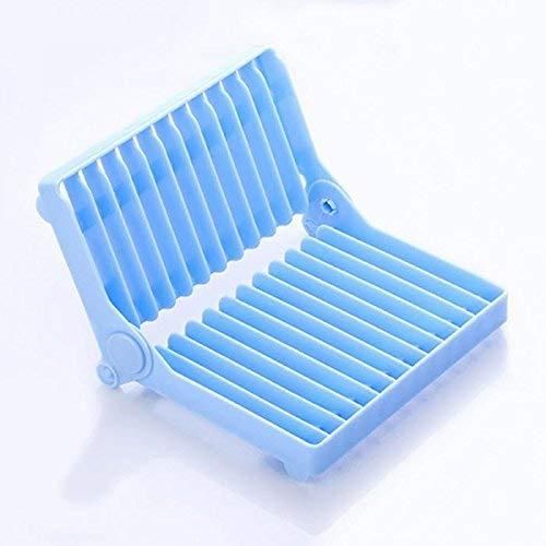 Folding Plastic Kitchen Dish Rack Stand