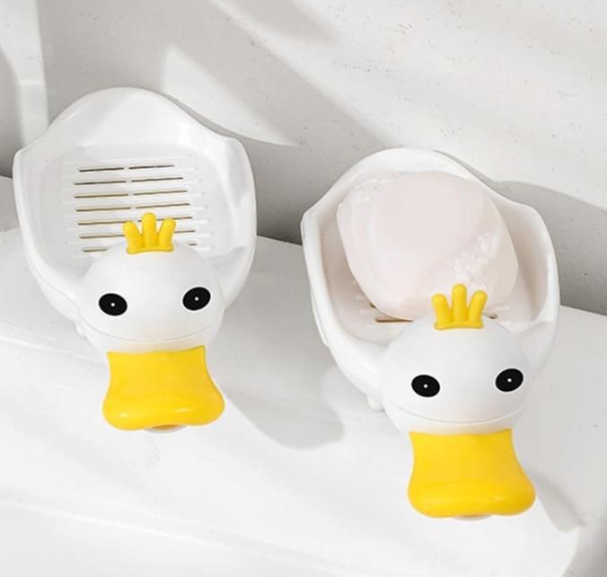 Self-Draining Soap Dish – Plastic Bathroom Soap Holder