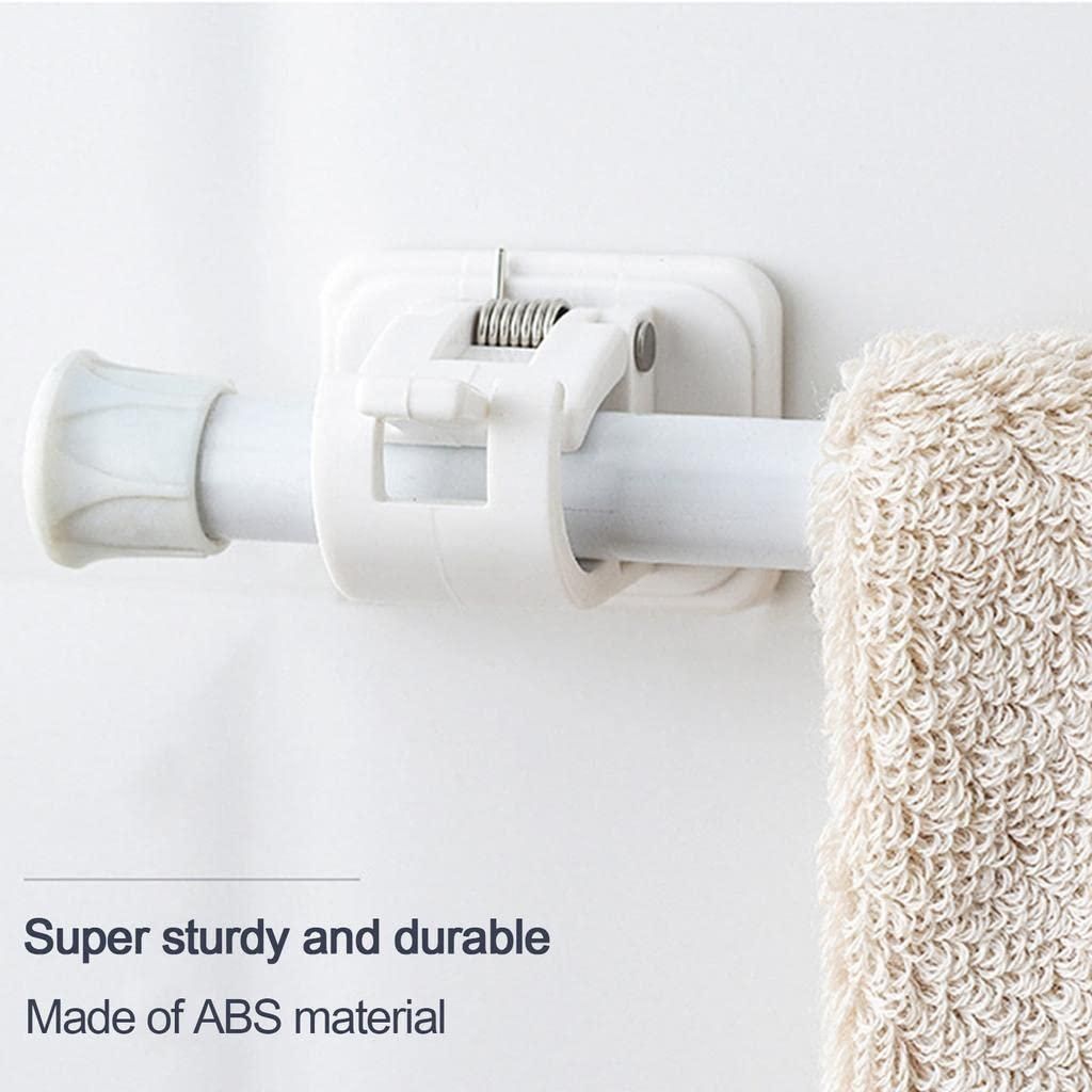 Self-Adhesive Instant Wall Mount Clip Hooks – Pack of 2