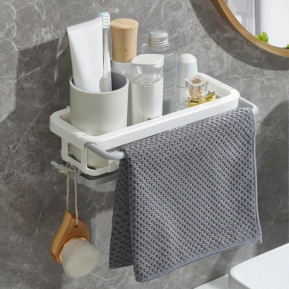 Retractable Sponge Storage Hanging Rack – Kitchen Organizer