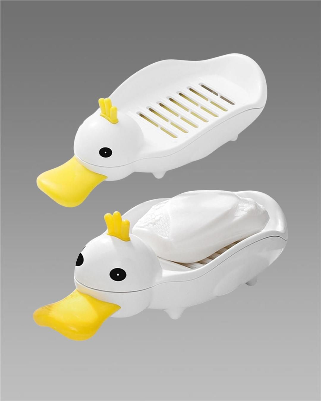 Self-Draining Soap Dish – Plastic Bathroom Soap Holder