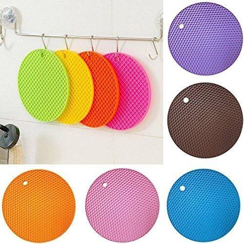 Heat Resistant Silicone Placemat & Pot Holder – Multipurpose Table Mat (Pack of 2)