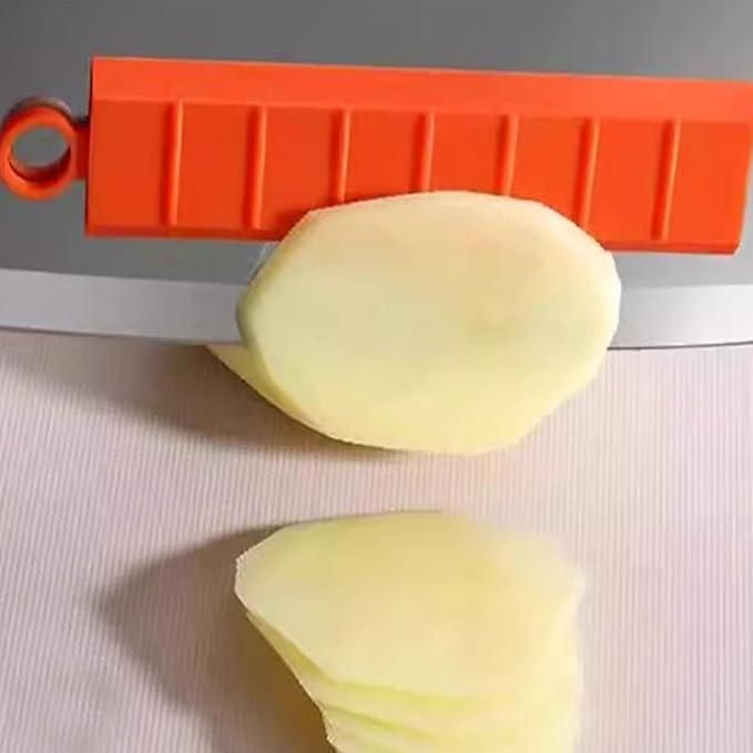 Silicone Magnetic Vegetable Cutter – Easy Slice Kitchen Tool (Pack of 2)