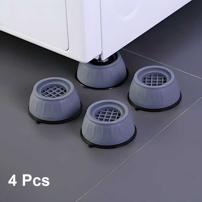 Anti-Vibration Pads for Washing Machine & Dryer – Shock Proof Appliance Feet (Pack of 4)