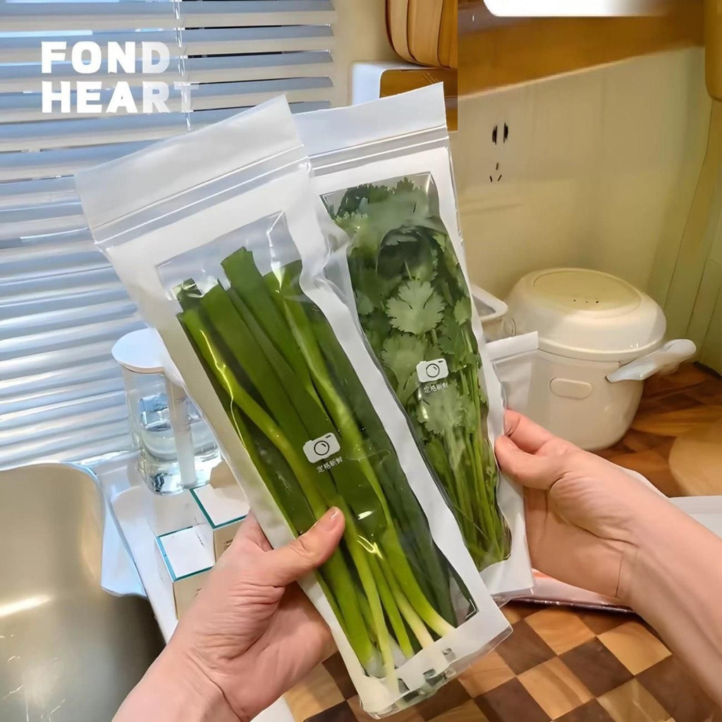 Multipurpose Zip Lock Storage Bags for Kitchen & Travel (Pack of 15)