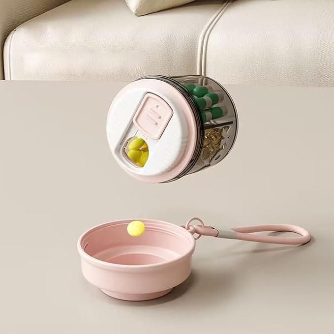 Mini Medicine Pill Organizer Box – Portable Tablet Storage Container