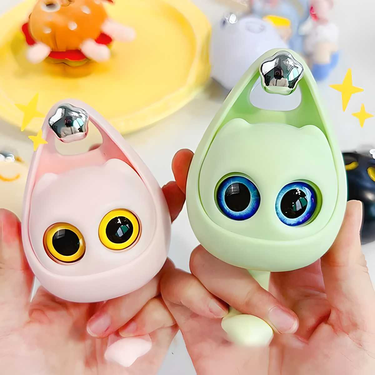 Hook Wall Hangers – Cute Multi-Color Key Hooks (Pack of 2)